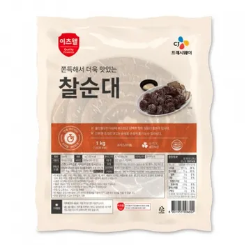 이츠웰 찰순대(통 1Kg/EA)