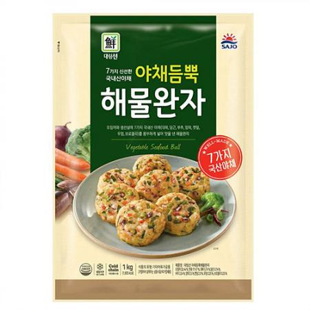 사조대림 야채듬뿍해물완자(14±2g*67±5개입 1Kg/EA)