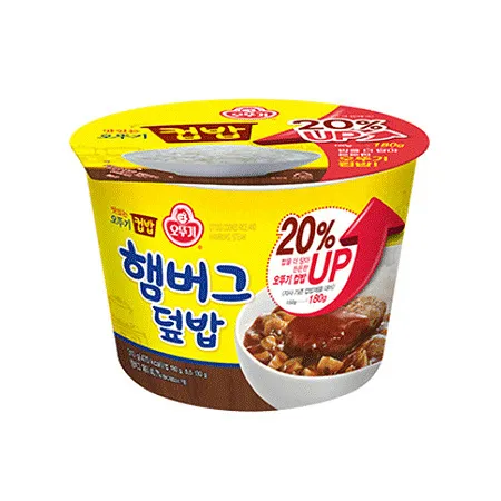 오뚜기 컵밥(햄버그덮밥_증량 310g/EA) [원산지: 상세설명참조]