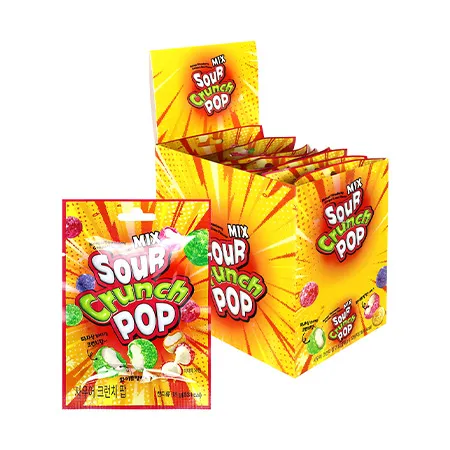 미성패밀리 사우어크런치팝(캔디_18G*12개입 216g/EA)