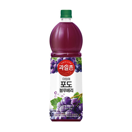 과일촌아침에 포도블루베리(1.5L 1.5Kg/EA)