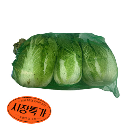 ★매일시장특가★ 배추(국내산 상 48망 3입)