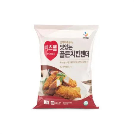 이츠웰 치킨텐더(골든 22±2개입 1Kg/EA) [원산지: 상세설명참조]