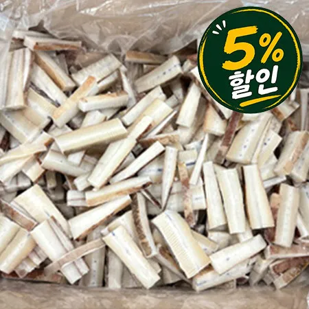 [5%쿠폰] 대왕오징어귀채(페루산 4Kg/BOX) 무라 오징어 오징어채 귀채