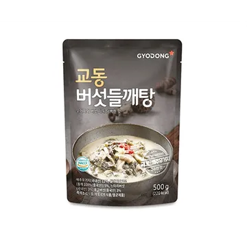 교동식품 우거지버섯들깨탕(500g/EA)