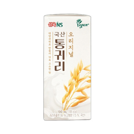 NS네이처세븐 국산통귀리음료(190ml_오리지널 190g/EA)
