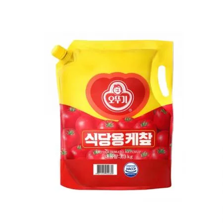 ♥첫구매♥오뚜기 케찹(스파우트팩 3.3Kg/EA)