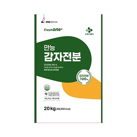 프레시원 감자전분(100% 20Kg/EA)
