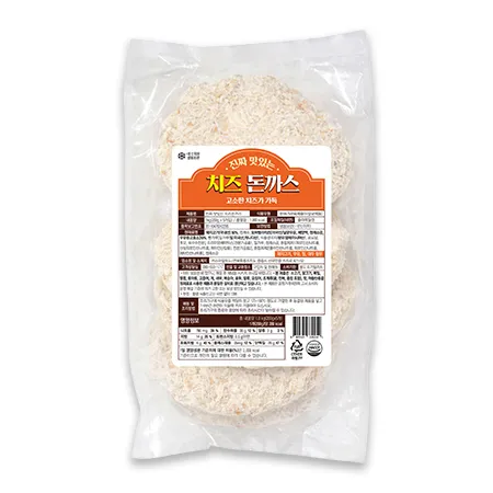 ★초특가★ 맛있는 치즈돈까스(200g*5장 1Kg/EA) 돈가스 업소용 이미지