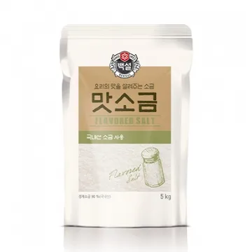 백설 맛소금(중간입자 5Kg/EA)
