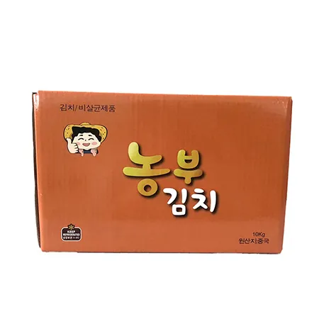 ☆초특가☆농부 포기김치 10Kg/BOX 중국산 업소용 반찬 배추 김치