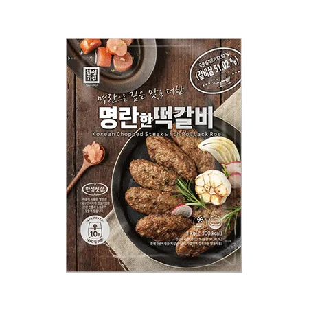 한성 명란한떡갈비(37.5g*26개입 1Kg/EA)