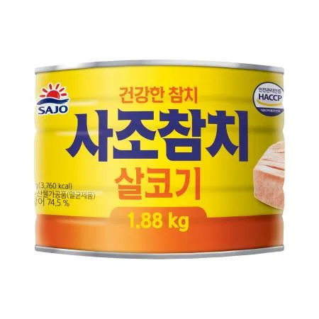 [5%쿠폰] 사조 참치캔 (살코기, 1.88Kg/EA)