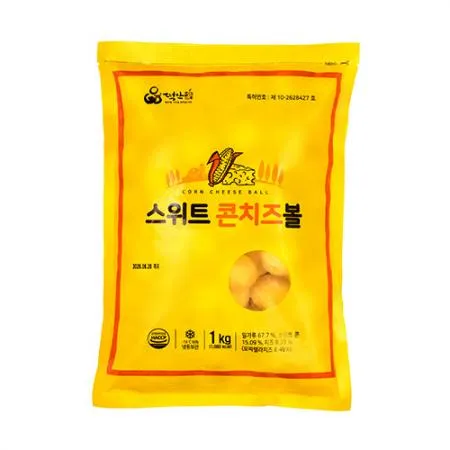 떡안애 스위트콘치즈볼(NEW 1Kg/EA)