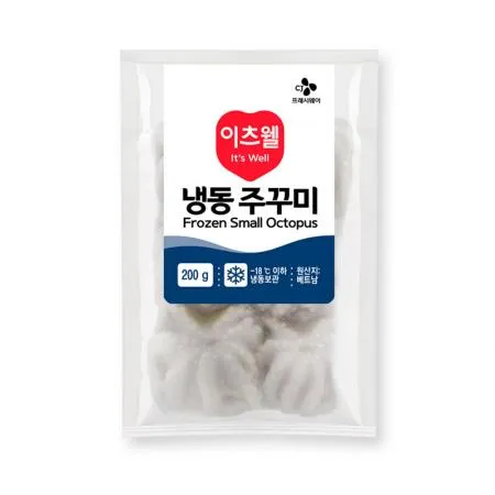 이츠웰 쭈꾸미(홀_6미 200g/EA)/베트남산