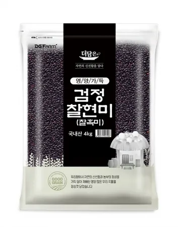 찰흑미(일반 4Kg/EA)/국내산