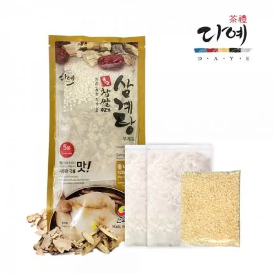다예 찹쌀삼계탕 업소용 (120g, 50개) 이미지