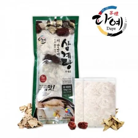 다예 토종삼계탕 업소용 (100g, 50개) 