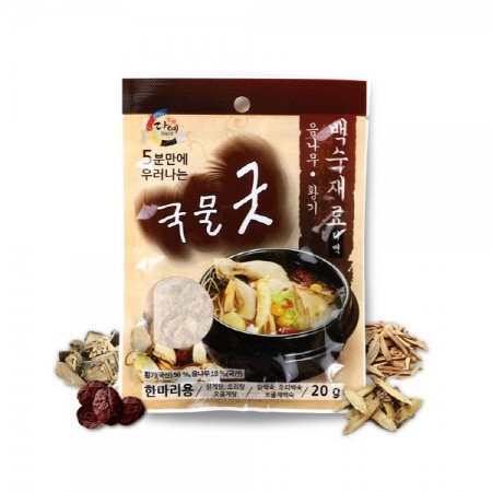 다예 국물굿 삼계탕 재료 (20g x 5포)