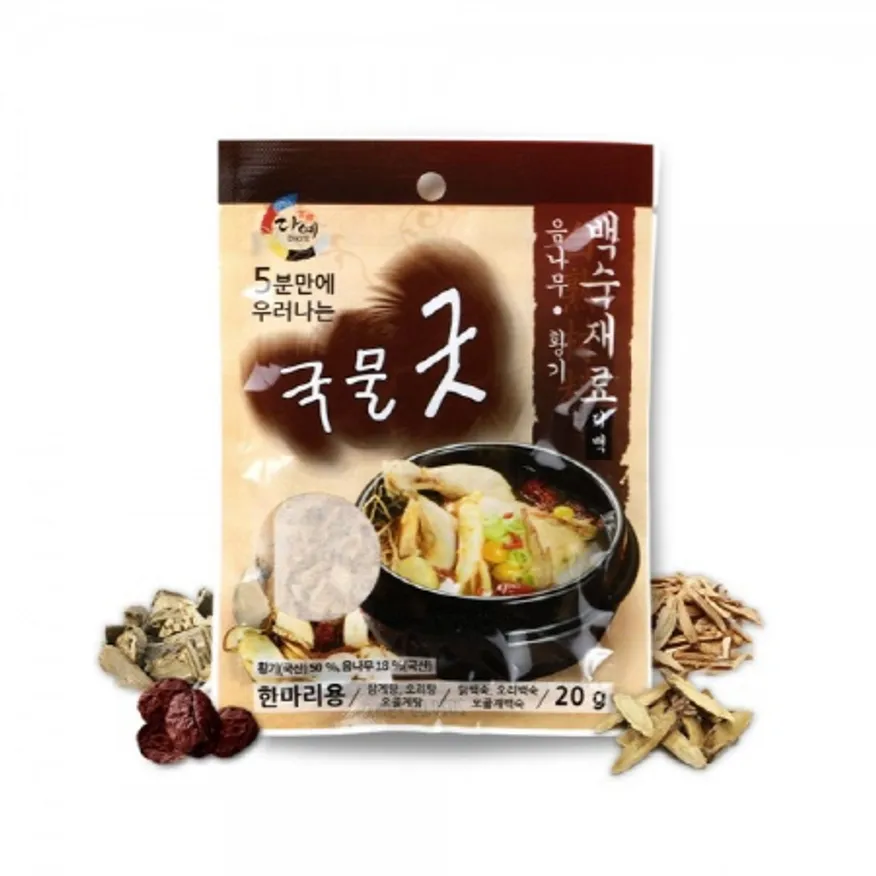다예 국물굿 삼계탕 재료 (20g x 5포) 이미지
