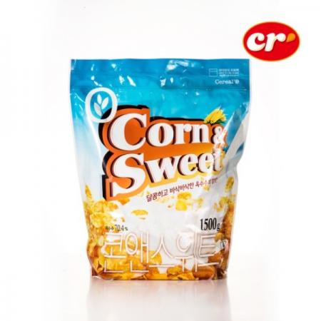 [씨알로] 콘앤스위트 지퍼백 1.5kg(1500g*4개)