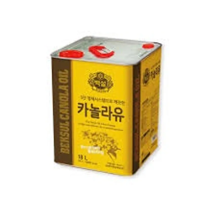 백설 카놀라유(실온 18L) 이미지