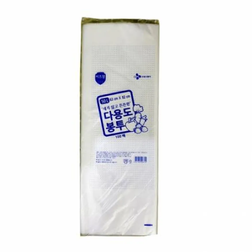 다용도봉투_50L*100매 (비닐_흰색) 이미지