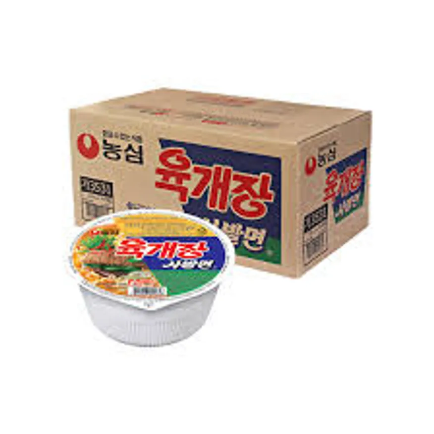 농심 육개장사발면(실온 컵 86g*24EA/BOX) 이미지