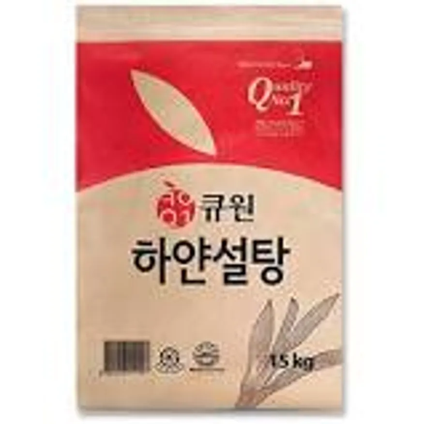 큐원 하얀설탕(실온 15Kg/EA) 이미지