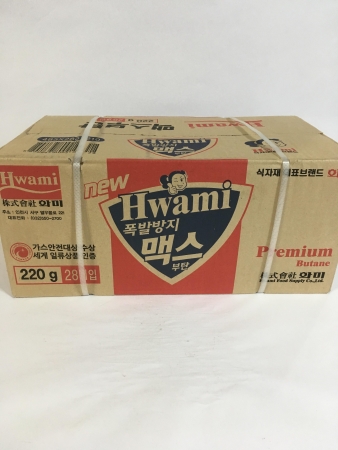 맥스 부탄가스(CRV_220g*4입 7PAC/BOX) 이미지