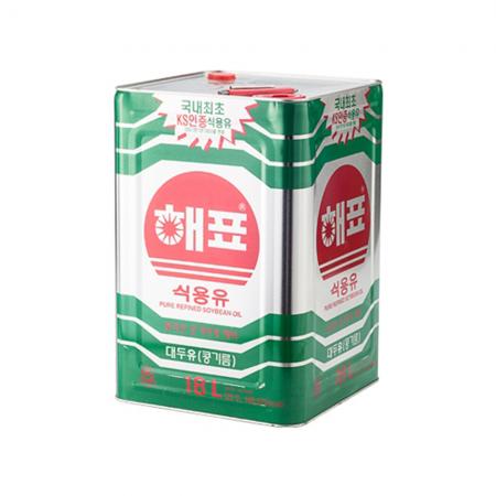 [해표] 식용유 18L