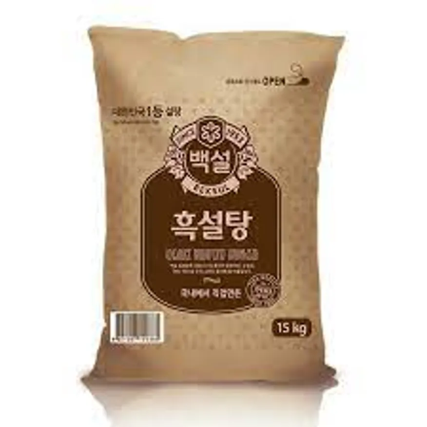 백설 흑설탕(실온 15Kg/EA) 이미지