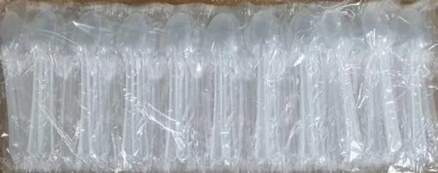 일회용 숟가락 100P (개별포장) 이미지