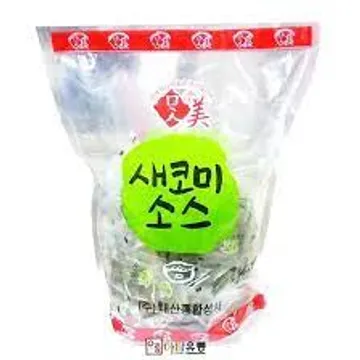 맛미 새코미소스(일회용 식초 5g*200입)1kg