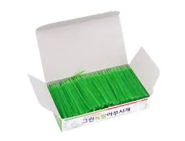 이쑤시개(녹말_녹색_65mm 120EA)