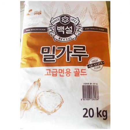 백설 밀가루(실온 고급골드 면용 20Kg/EA 호주) 이미지