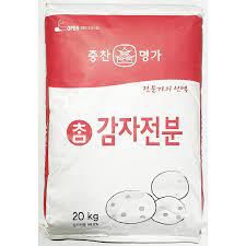 중찬명가 감자전분(실온 20Kg/EA) 이미지
