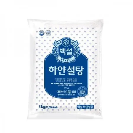 [백설] 하얀설탕 3kg