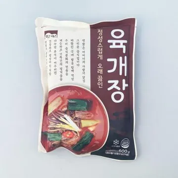 고향 육개장(냉동 600g*25EA/BOX)