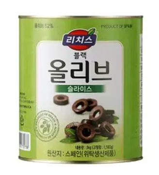 리치스 올리브(실온 블랙_슬라이스 3.05Kg)