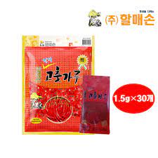 할매손 고추가루(실온 매운_일회용_1.5g*200입) 이미지