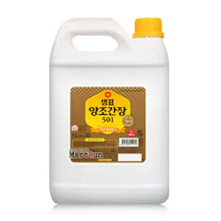샘표 양조간장501(실온 5L) 이미지