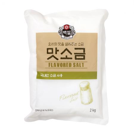 백설 맛소금(실온 2Kg) 이미지