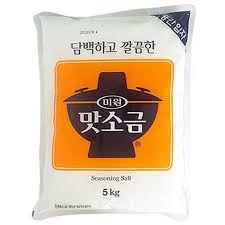 백설 맛소금(실온 중간입자 5Kg) 이미지