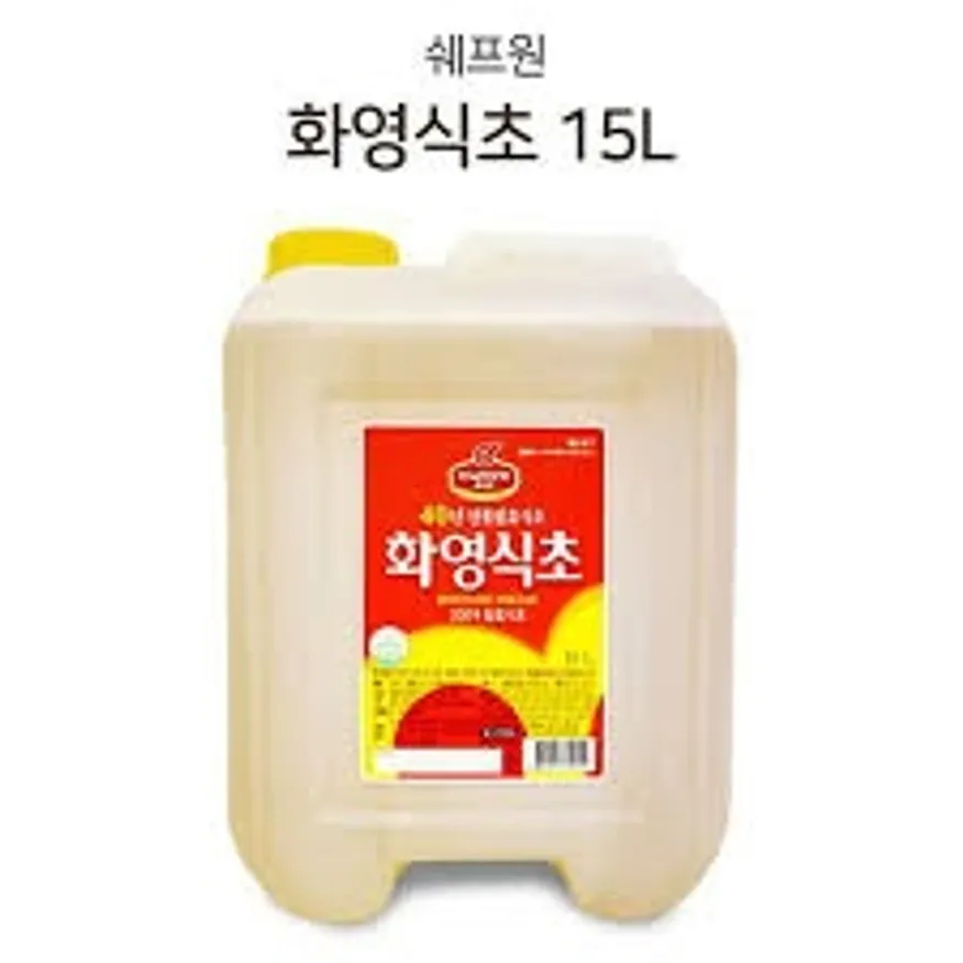 쉐프원 화영식초(실온 15L_양조) 이미지