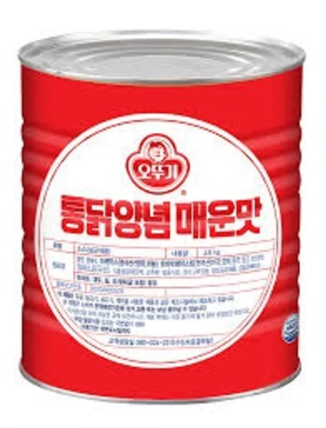 오뚜기 매운통닭양념소스(실온 3.6Kg) 이미지