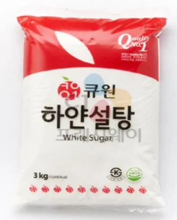 큐원 하얀설탕(실온 3Kg) 이미지