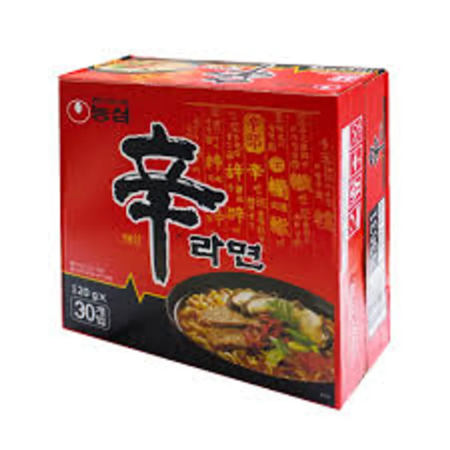 농심 신라면(실온 봉지라면 120g*30EA/BOX) 이미지