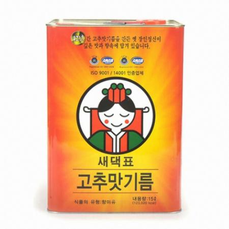 새댁표 고추맛기름(실온 15L) 이미지