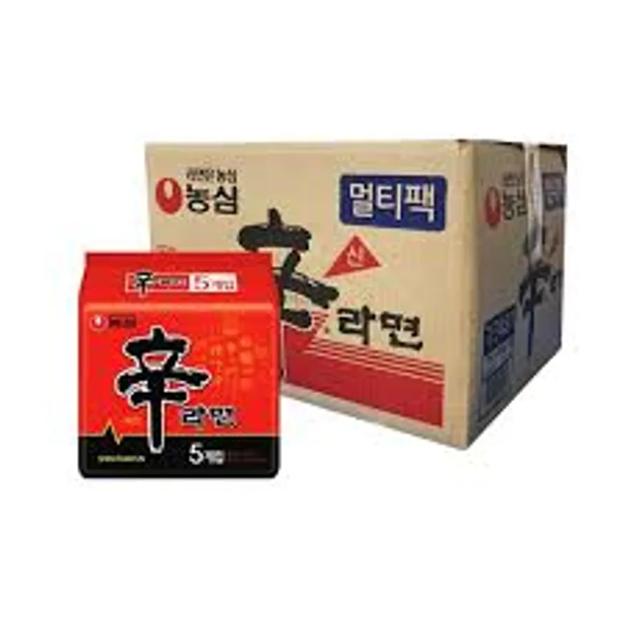 농심 신라면(실온 멀티팩_5입 120g*40EA/BOX) 이미지